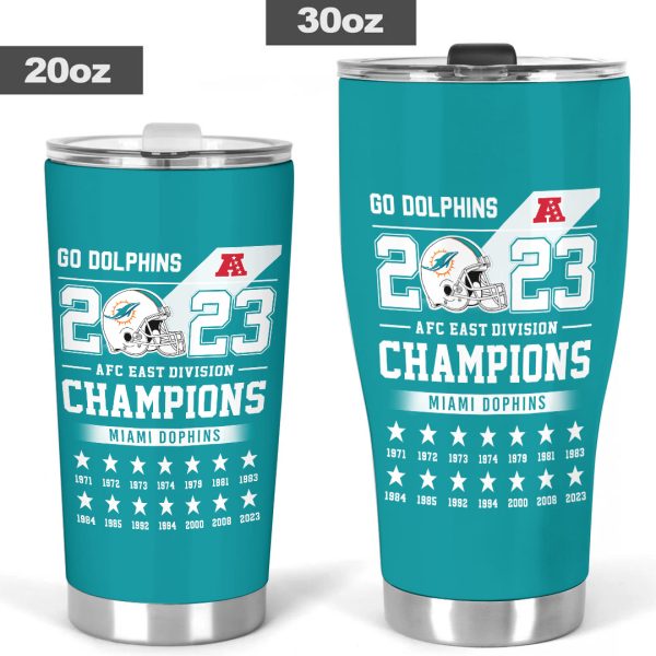 Miami Dolphins Tumbler Cup - TANTN 3878