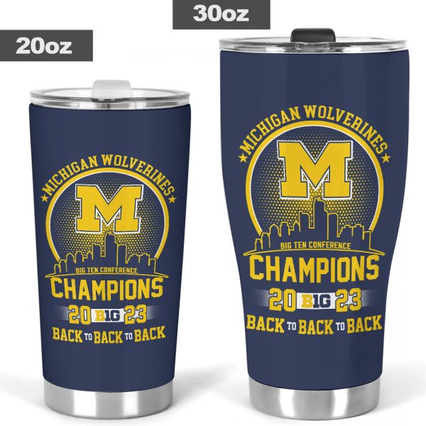 Michigan Wolverines Football Tumbler Cup - TANTN 3794