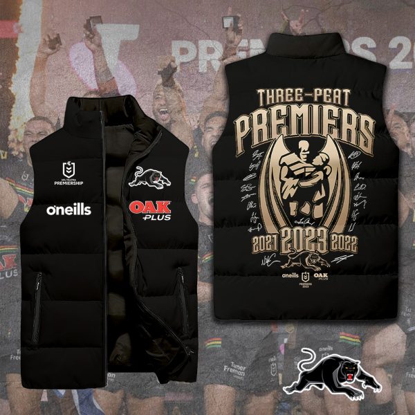 Penrith Panthers 2D Sleeveless Jacket - TANTN 3528