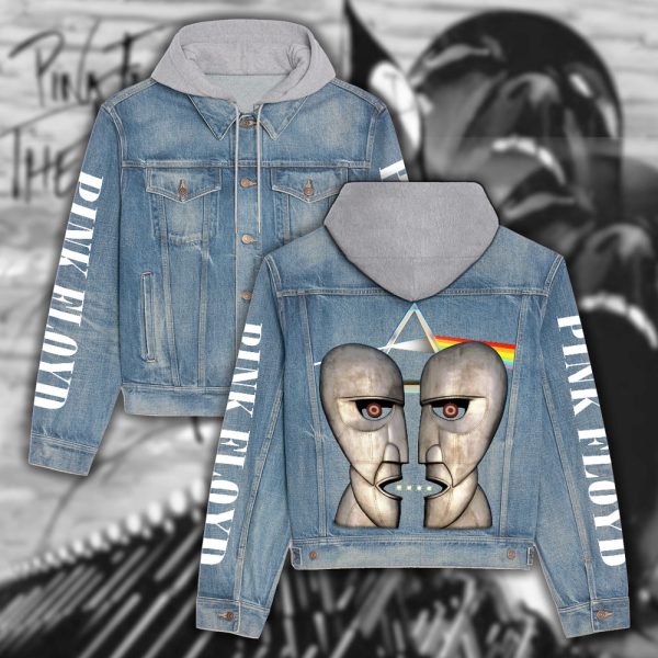 Pink Floyd Women's Denim Hood Jacket - NGHIAVT 1231