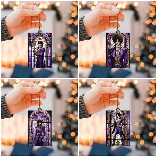 4PCS Prince Custom Shape 2-sided Acrylic Ornament - TANTN 3461