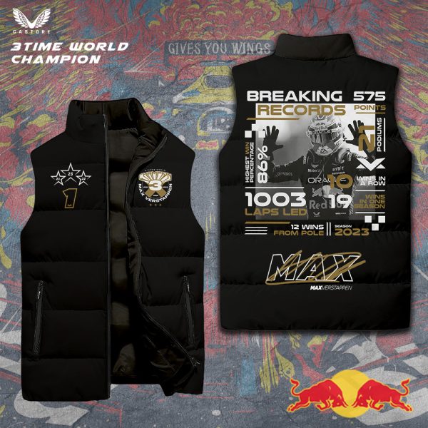 Red Bull Racing F1 2D Sleeveless Jacket - TANTN 3481