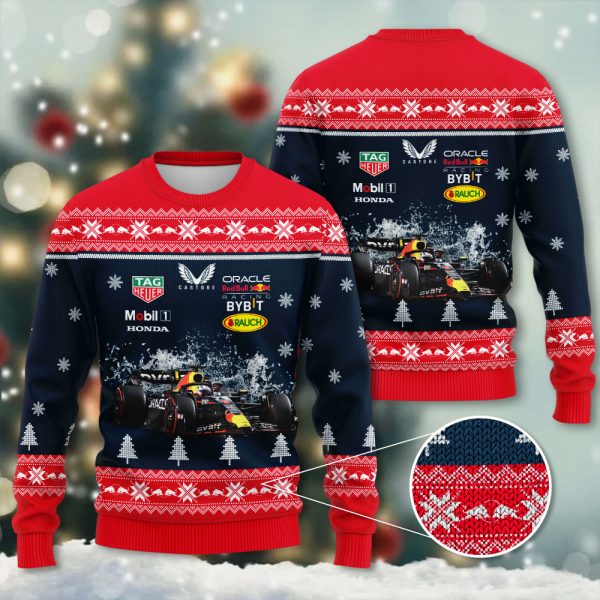 Red Bull Racing F1 3D Ugly Sweater - HOATT 4013