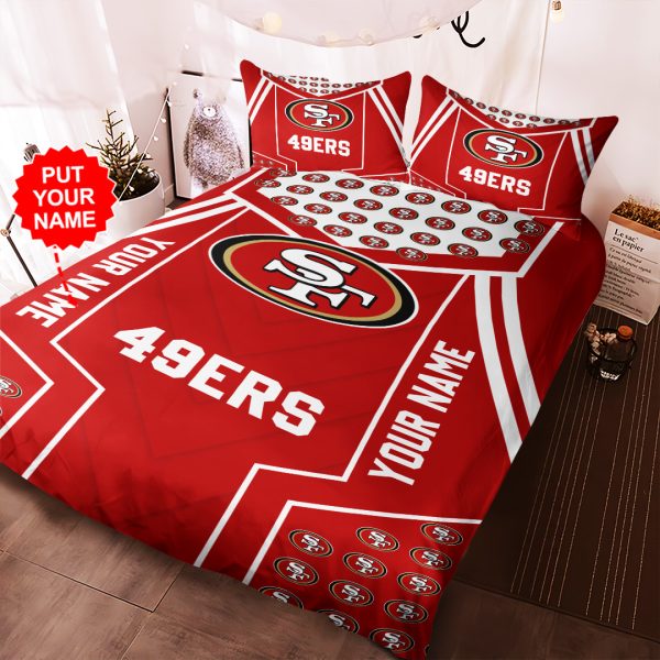 Personalized San Francisco 49ers Bedding set - TANTN 3762