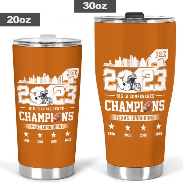 Texas Longhorns Football Tumbler Cup - TANTN 3893