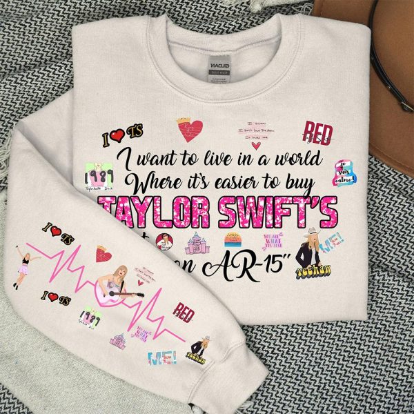 Personalized Taylor Swift 3D Sweatshirt - TANTN 3900