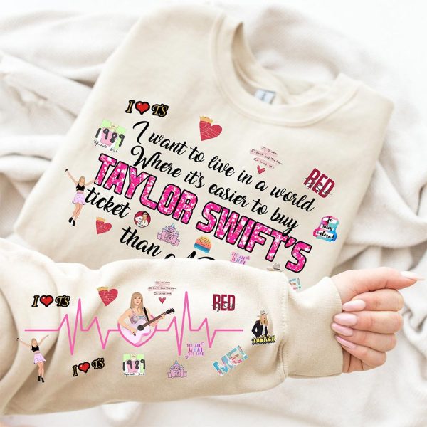 Personalized Taylor Swift 3D Sweatshirt - TANTN 3900