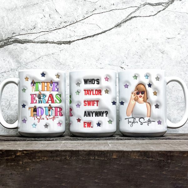 Taylor Swift White Ceramic Mug - VANDH 1992