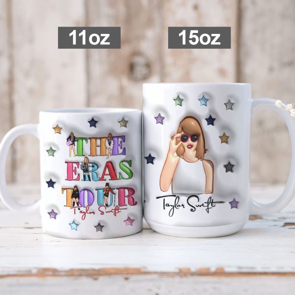 Taylor Swift White Ceramic Mug - VANDH 1992