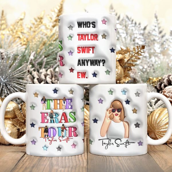 Taylor Swift White Ceramic Mug - VANDH 1992