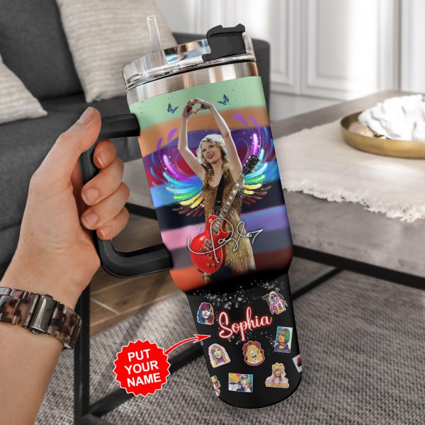 Personalized Taylor Swift 40oz Stanley Tumbler - VANDH 1880