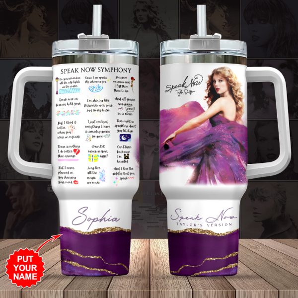 Personalized Taylor Swift 40oz Stanley Tumbler - VANDH 1882