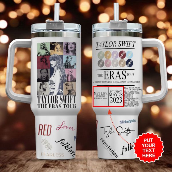 Personalized Taylor Swift 40oz Stanley Tumbler - TANTN 3750