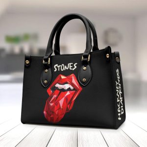 The Rolling Stones Leather HandBag - TANTN 3435