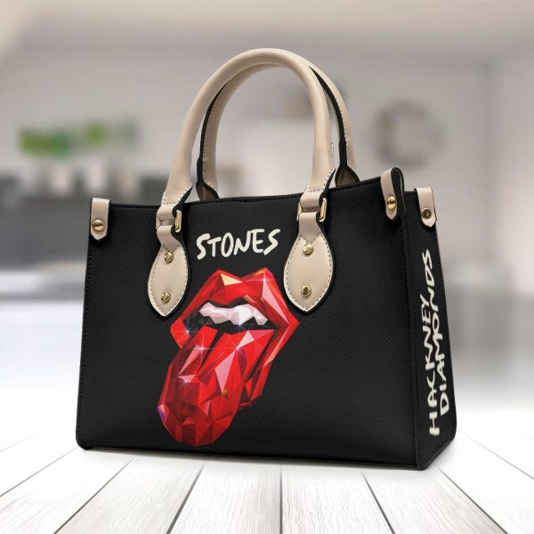 The Rolling Stones Leather HandBag - TANTN 3435