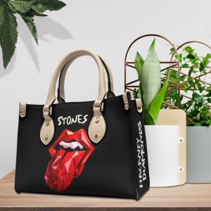 The Rolling Stones Leather HandBag - TANTN 3435