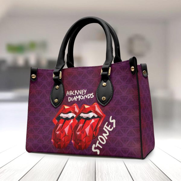 The Rolling Stones Leather HandBag - TANTN 3437