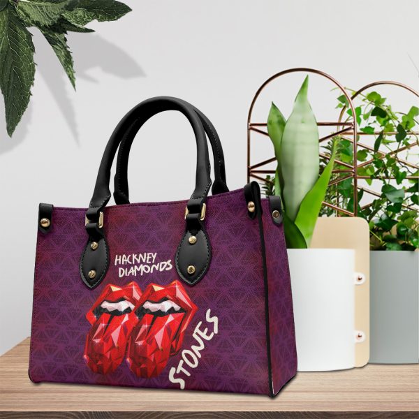 The Rolling Stones Leather HandBag - TANTN 3437