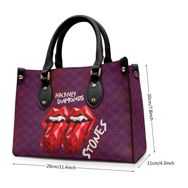 The Rolling Stones Leather HandBag - TANTN 3437