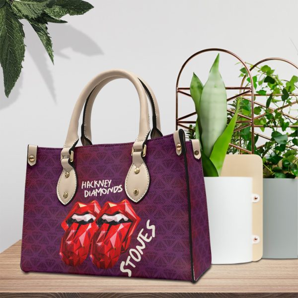 The Rolling Stones Leather HandBag - TANTN 3437