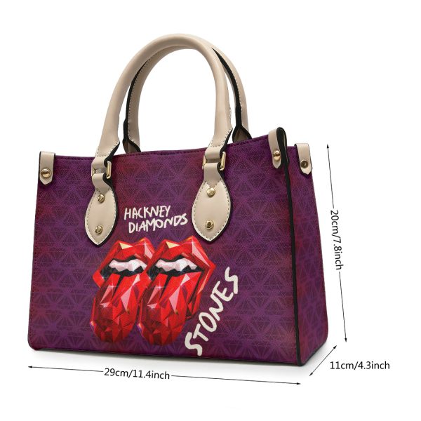 The Rolling Stones Leather HandBag - TANTN 3437