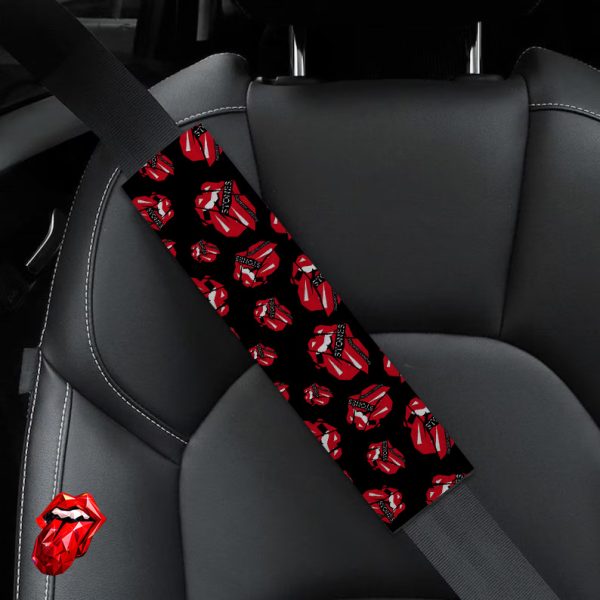 The Rolling Stones Seat Belt Cover 2PCS - TANTN 3505