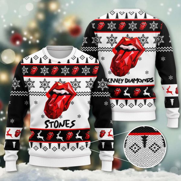 The Rolling Stones 3D Ugly Sweater - TANTN 3443