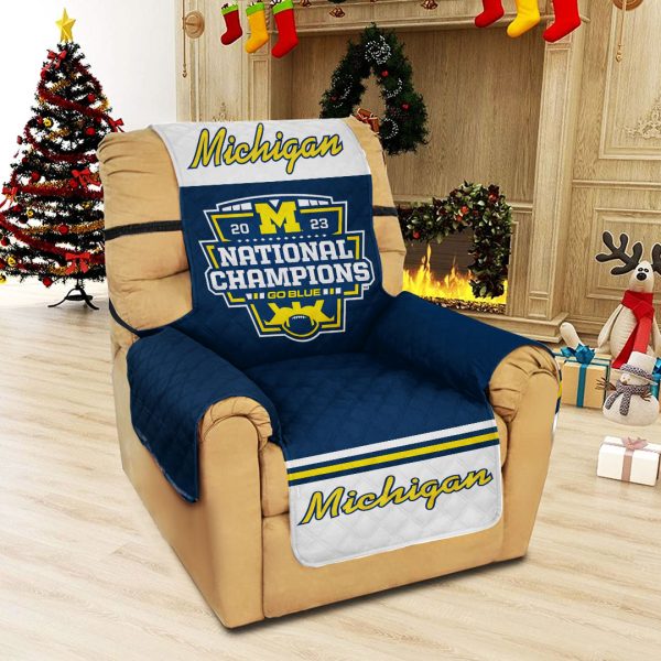 Michigan Wolverines Football Sofa Cover - MAITM 5536