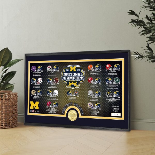 Michigan Wolverines Football Canvas - MAITM 5582