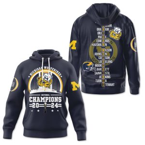 Michigan Wolverines Football 3D Apparel - ANHNV 3600