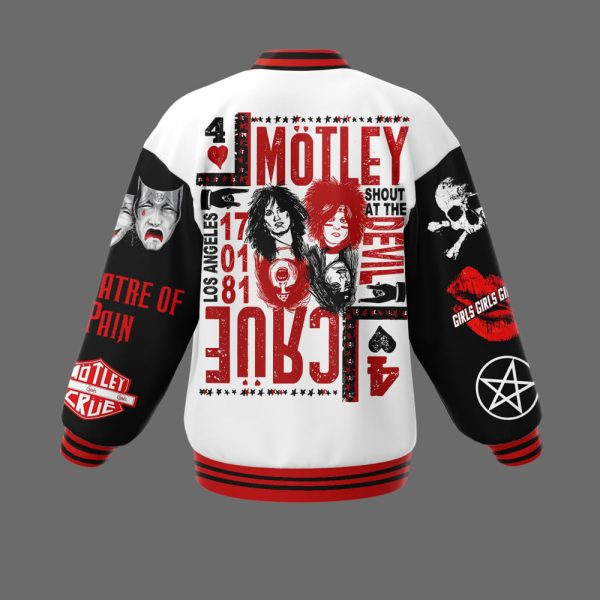 Mötley Crüe Varsity Jacket - ANHNV 3621