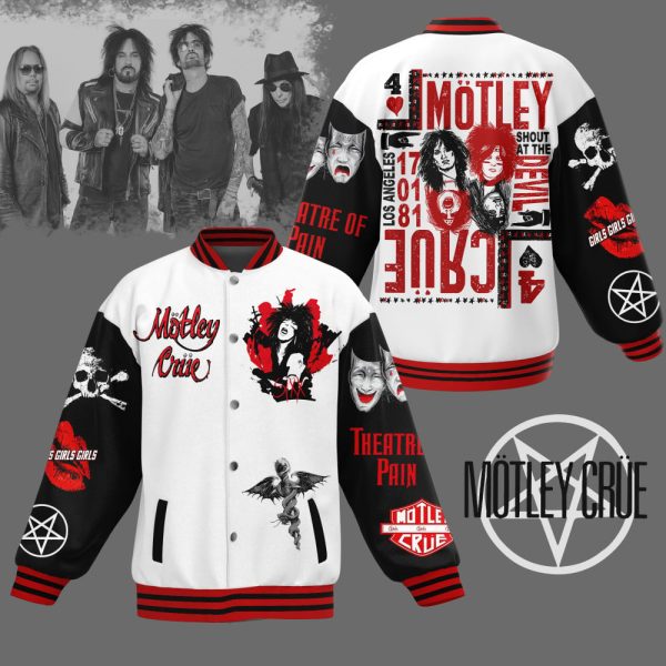 Mötley Crüe Varsity Jacket - ANHNV 3621