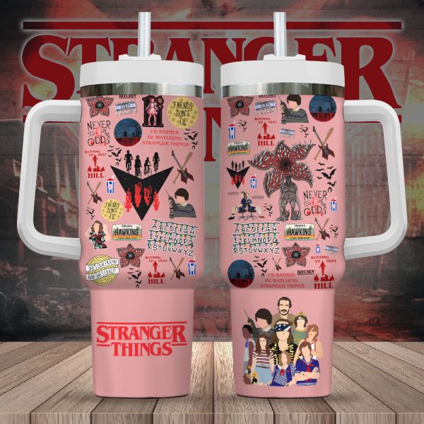 Stranger Things 40oz Stanley Tumbler - ANHNV 3628