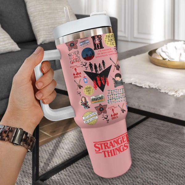 Stranger Things 40oz Stanley Tumbler - ANHNV 3628