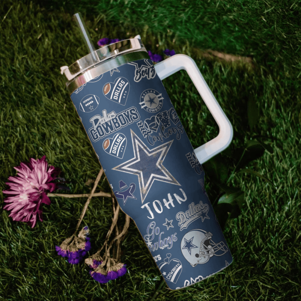 Personalized Dallas Cowboys 40oz Stanley Tumbler - ANHNV 3637