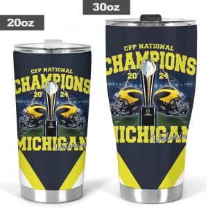 Michigan Wolverines Football Tumbler Cup - ANHNV 3647