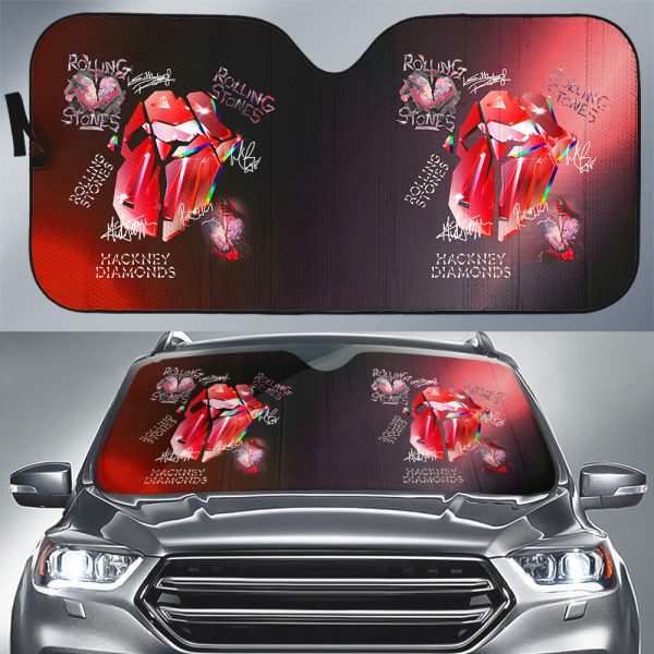 The Rolling Stones Auto Sun Shade - ANHNV 3675