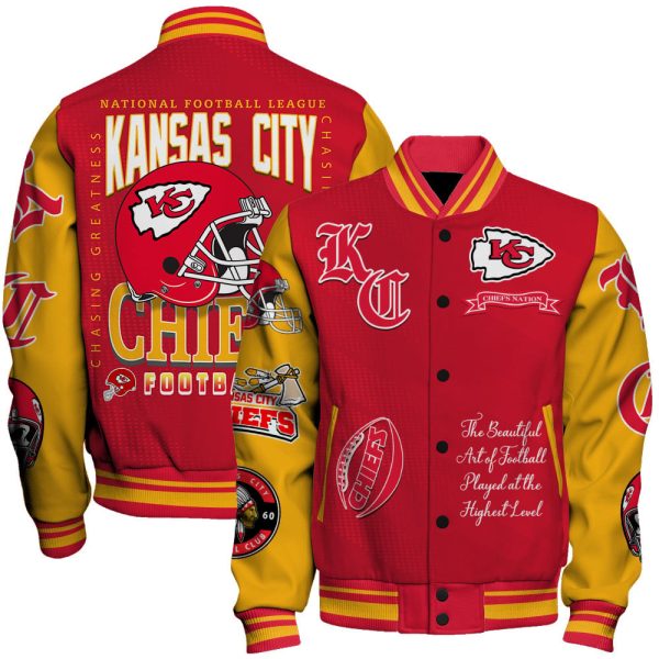 Kansas City Chiefs Varsity Jacket - ANHNV 3687