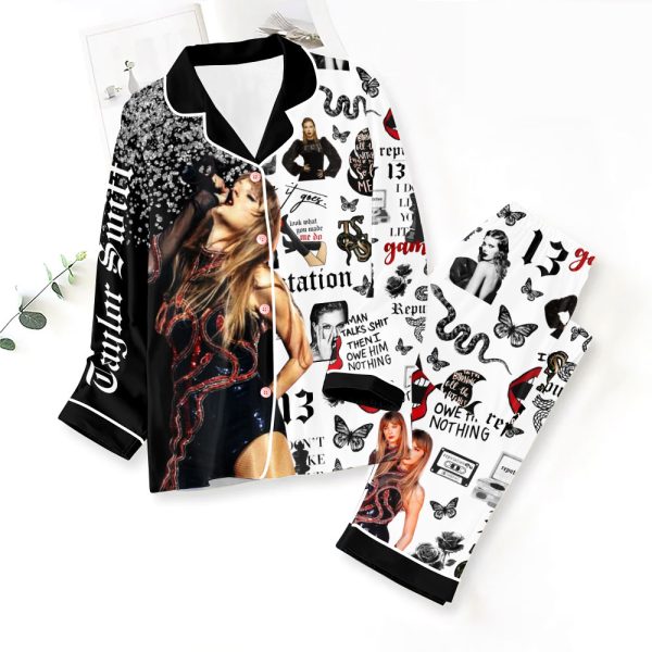 Taylor Swift Button Down Pajamas Set – ANHNV 3714