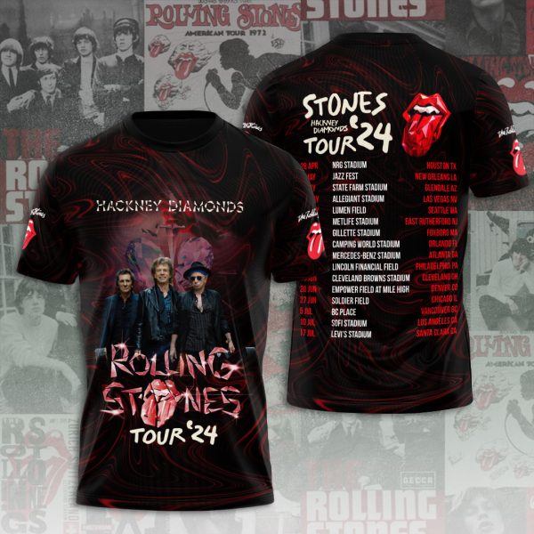 The Rolling Stones 3D Apparel - ANHNV 3724