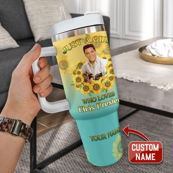 Personalized Elvis Presley 40oz Stanley Tumbler - ANHNV 3728