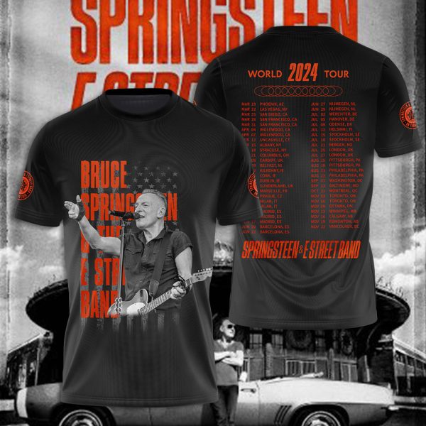 Bruce Springsteen 3D Apparel - NGHIAVT 1307