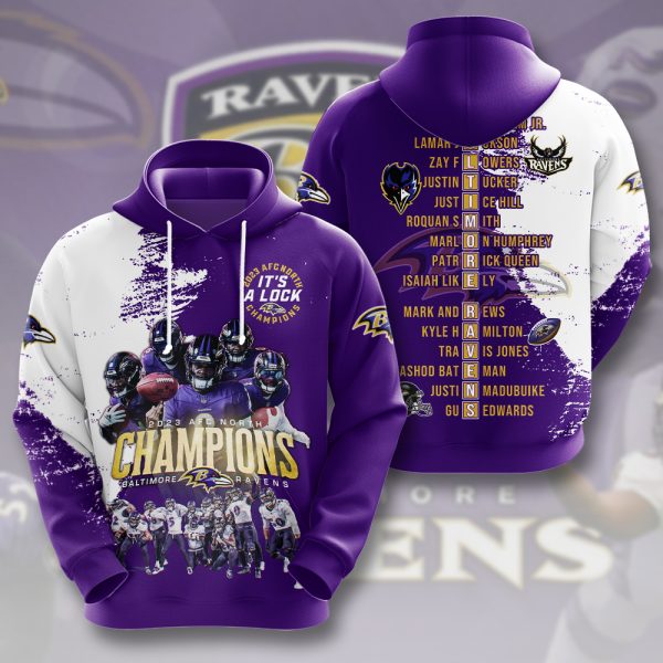 Baltimore Ravens 3D Apparel – MAITM 5369