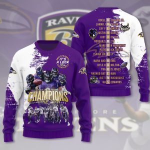 Baltimore Ravens 3D Apparel – MAITM 5369