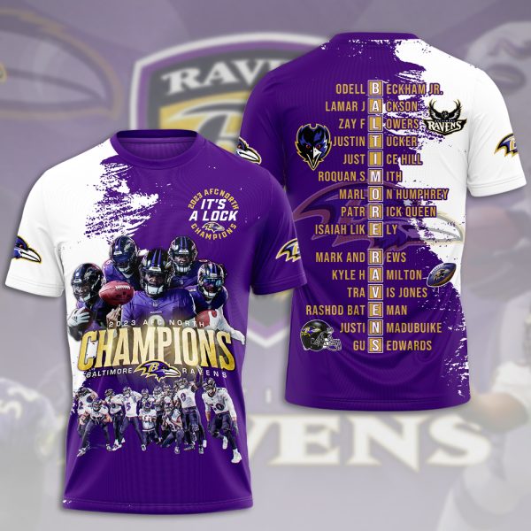 Baltimore Ravens 3D Apparel – MAITM 5369