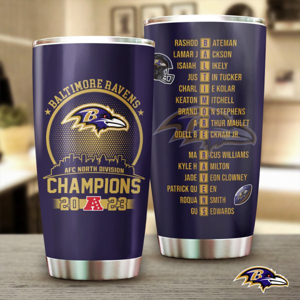 Baltimore Ravens Tumbler Cup - TANTN 3994