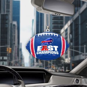 Buffalo Bills Custom Shape 2-sided Acrylic Car Ornament – MAITM 5451