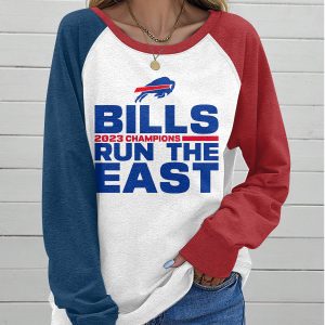 Buffalo Bills Round Neck Raglan Sleeve Sweatshirt – MAITM 5504