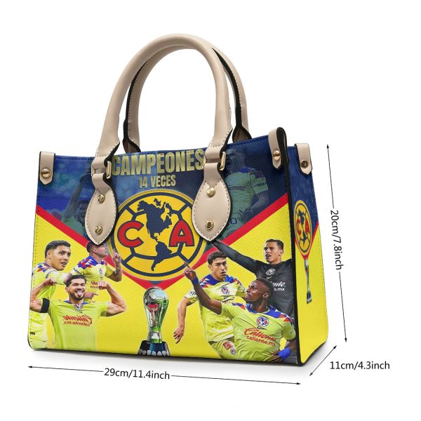 Club América Leather HandBag - MAITM 5324