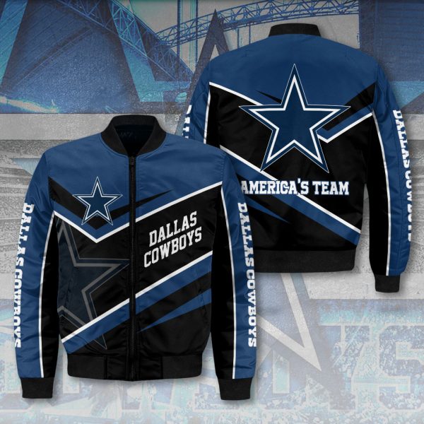 Dallas Cowboys 3D Bomber Jacket - VANDH 2122